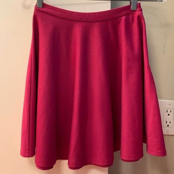 Aqua Skirts Aqua Pink Flared Skater Skirt Bloomingdales Poshmark